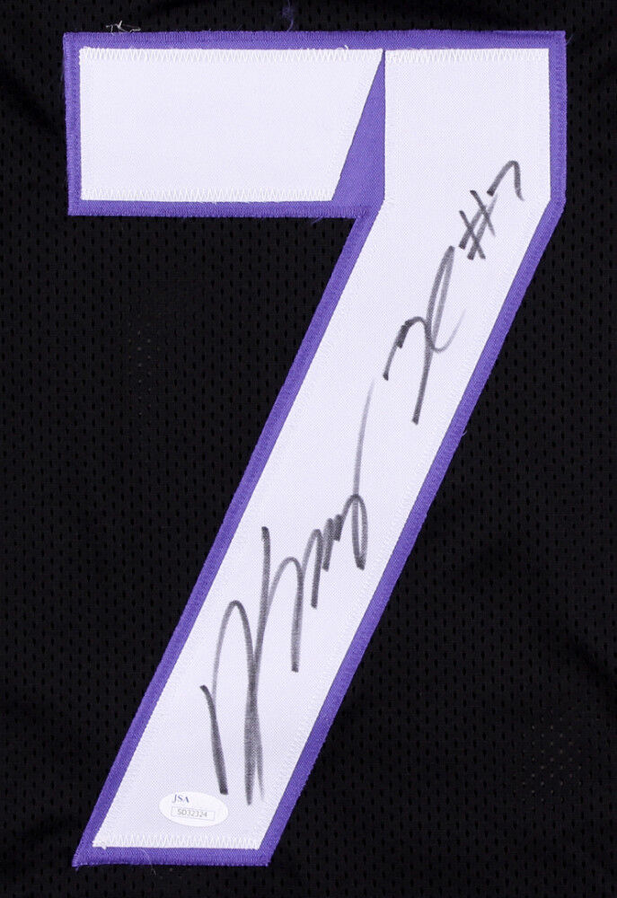 Kenny Hill Signed TCU Horned Frogs Jersey (JSA) 2017 Alamo Bowl (Offensive MVP)