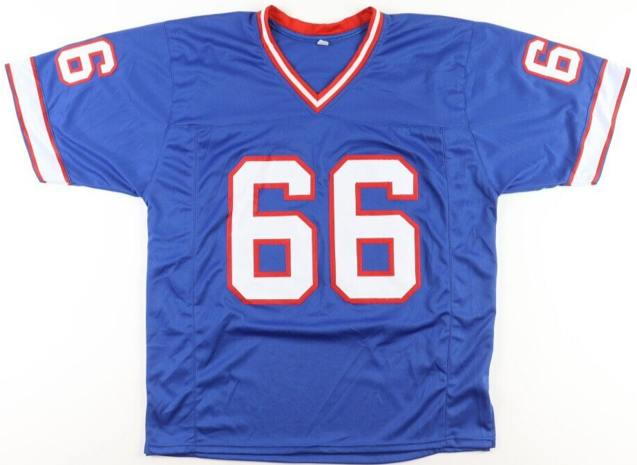 Billy Shaw Signed Buffalo Bills Jersey Inscr HOF 99 (JSA) 8×AFL All-Star Lineman