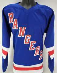 Robert ONeill Signed New York Rangers 911 Never Forget Jersey "Never Quit" (PSA)