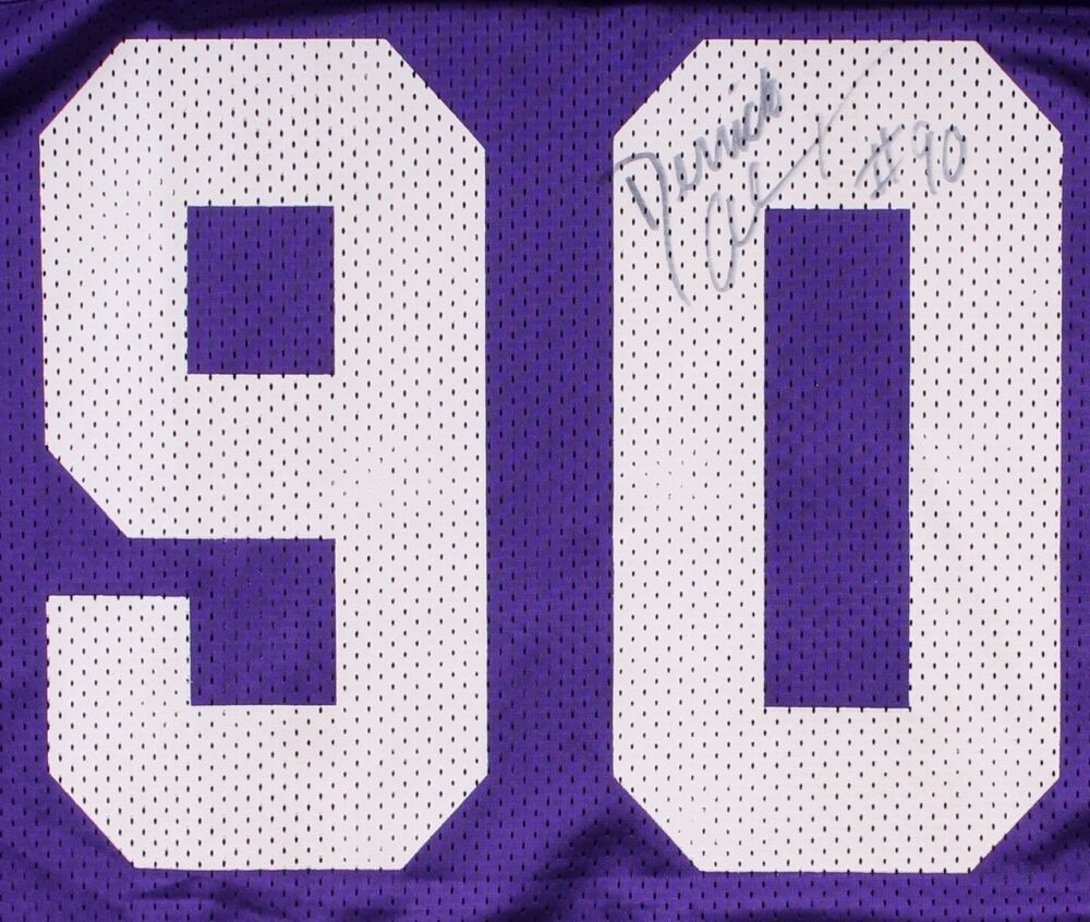 Derrick Alexander Signed Vikings Jersey (Hollywood Collectibles COA)