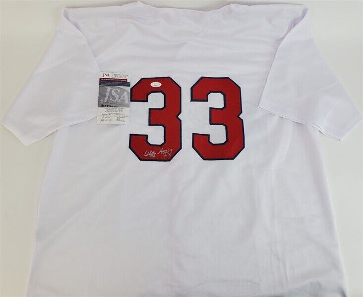 Whitey Herzog Signed Washington Senators Jersey (JSA COA) HOF Cardinals Manager
