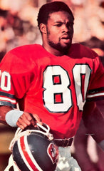 Rick Upchurch Signed Denver Broncos Speed Mini Helmet "ROF 14" (Beckett) 1975-83
