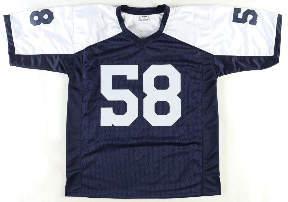 Mazi Smith Signed Dallas Cowboys Throwback Jersey (JSA COA) 2023 1st Round Pick