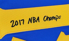Damian Jones "2017 NBA Champs" Signed Golden State Warriors Jersey (JSA COA)