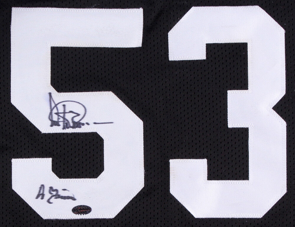 Artis Gilmore Signed San Antonio Spurs Jersey With Inscription (Leaf COA)