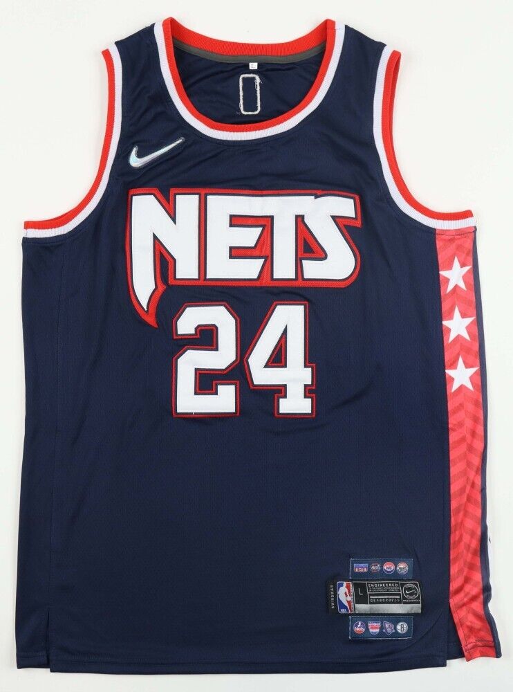 Cam Thomas Signed Brooklyn Nets Jersey (PSA COA) 2021 1st Round Draft Pick/Guard