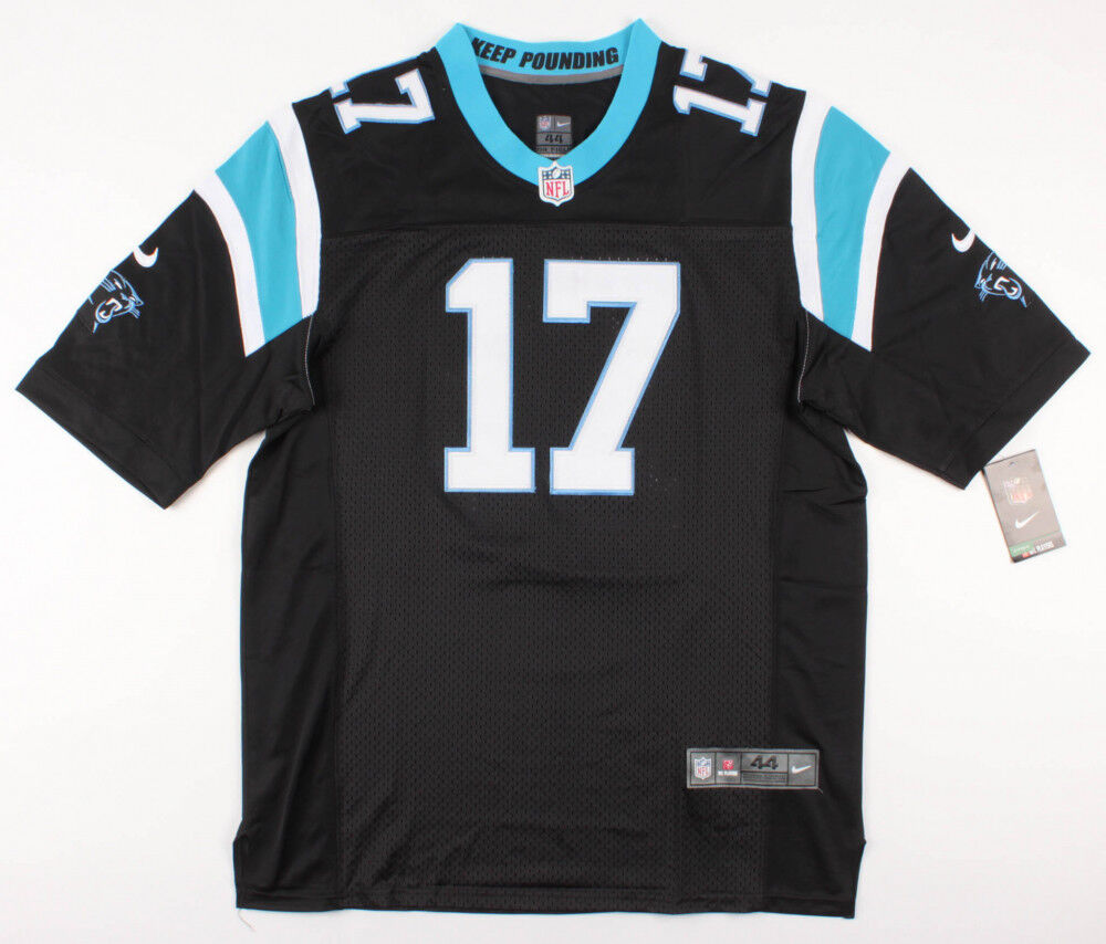 Devin Funchess Signed Panthers Custom Jersey (JSA COA) Carolina Wide Receiver