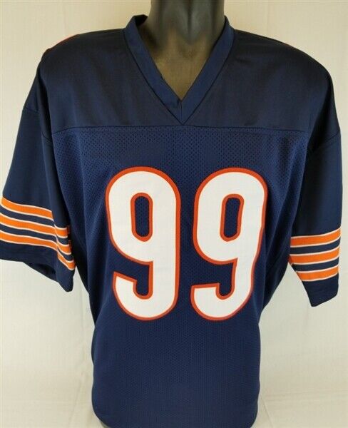 Dan Hampton Signed Bears Jersey Inscribed "HOF 2002"(Schwartz COA) 85 Bears D.E.
