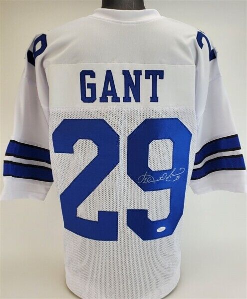 Kenneth Gant Signed Dallas Cowboys Jersey (JSA COA) 2×Super Bowl Champion D.B.