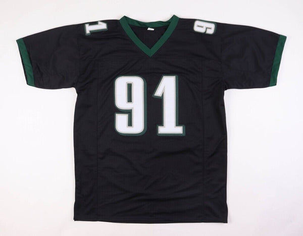 Fletcher Cox Signed Philadelphia Eagles Black Jersey (JSA COA) 4×Pro B –