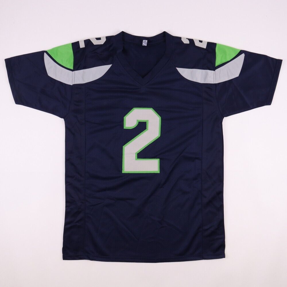 Drew Lock Signed Seahawks Jersey (Beckett) Seattle Quarterback / Missouri Tiger