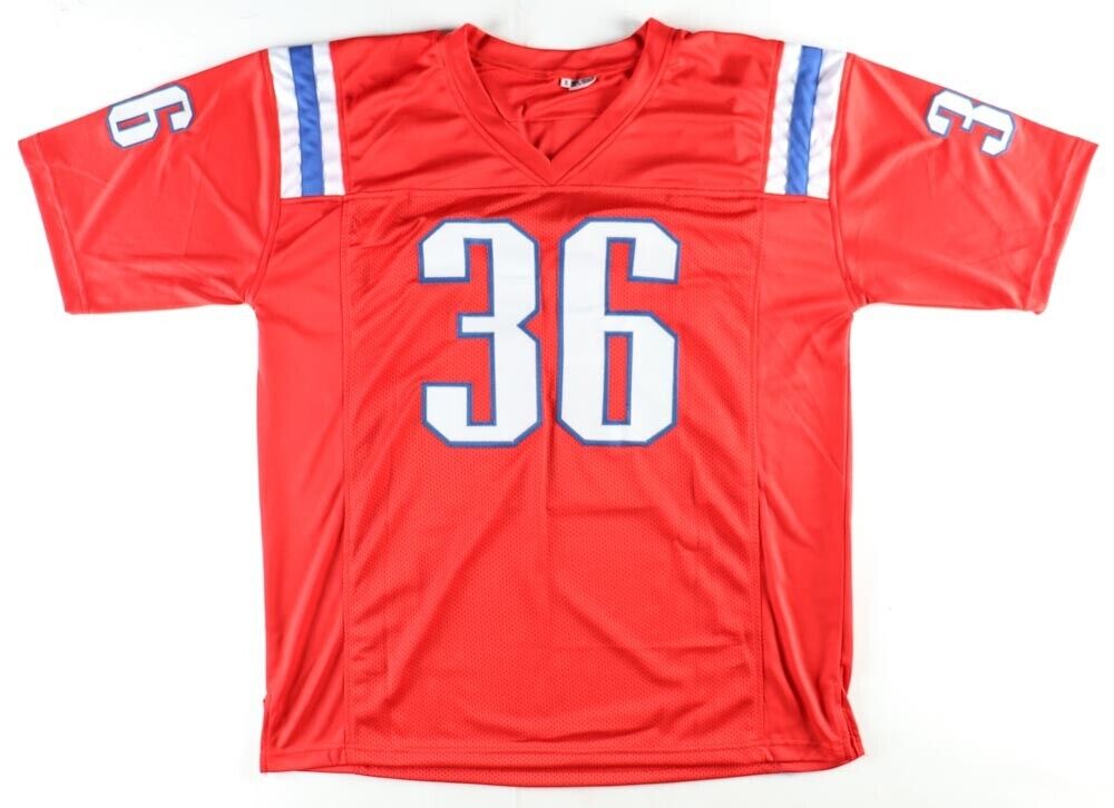 Lawyer Milloy Signed New England Patriot Jersey (JSA COA) Super Bowl XXXVI Champ