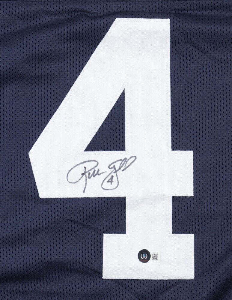 Robbie Gould Signed Jersey (Beckett) Signed Penn State Jersey (Beckett) Kicker