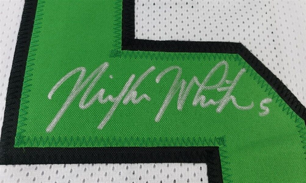 Mike White Signed New York Jets Jersey (Beckett) 2022 N.Y. Starting Quarterback