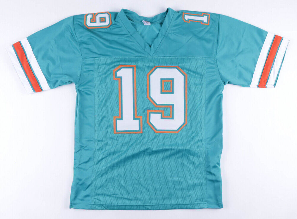 Bernie Kosar Signed Dolphins Teal Home Jersey (JSA COA) 2xPro Bowl / U of Miami