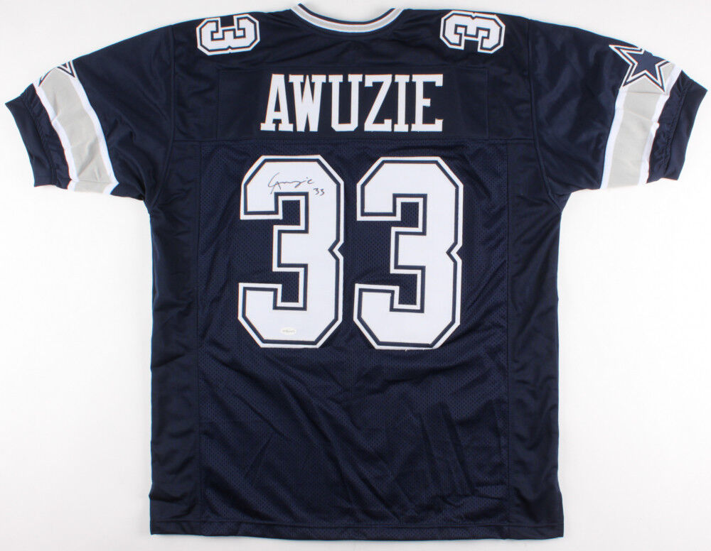 Chidobe Awuzie Signed Cowboys Jersey (TSE COA) Dallas 2017 #2 Pick Cornerback