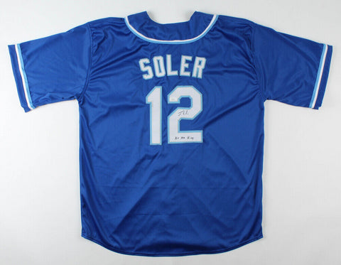 Jorge Soler Signed Kansas City Royals Jersey  Inscribed "KC HR King" (JSA COA)