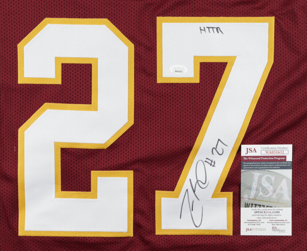 Fred Smoot Signed Washington Redskins Jersey Inscrbd "HTTR" (JSA COA) Cornerback