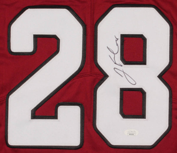 Justin Bethel Signed Arizona Cardinals Custom Jersey (JSA COA) 3xPro B –