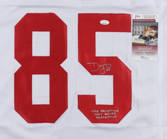 David Tyree Signed NY Giant Jersey "The Reception That Broke Perfection" JSA COA