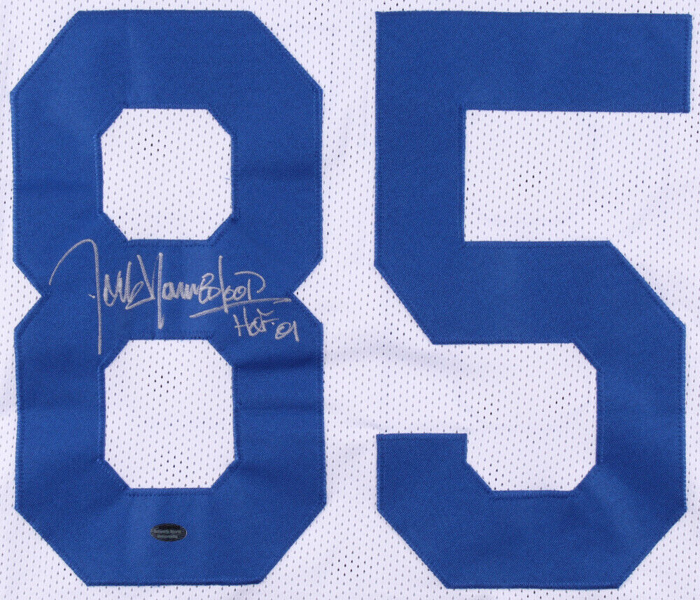 Jack Youngblood Signed Custom Los Angeles Rams Jersey (Schwartz) 7×Pro Bowl D.E