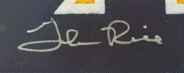 Glen Rice Signed Michigan Wolverines Jersey (JSA COA) #4 Overall Draft Pick 1989