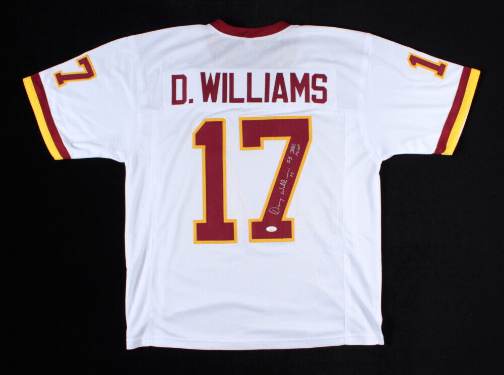 Doug Williams Signed Washington Redskin Jersey Inscribed SB XXII MVP (JSA COA)