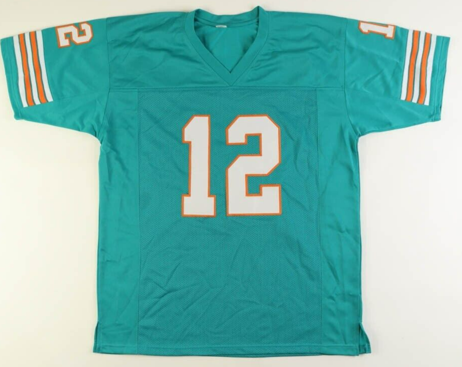 Bob Griese Signed Miami Dolphins Jersey (Beckett) 2×Super Bowl Champs VII & VIII