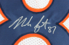 Noah Fant Signed Denver Broncos Home Jersey (JSA COA) 2019 1st Rd Draft Pick TE