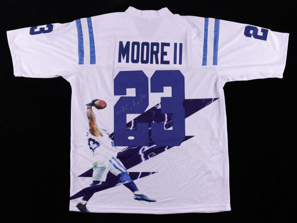 Kenny Moore Indianapolis Colts Signed Autograph Custom Jersey White JSA  Witnessed Certified at 's Sports Collectibles Store