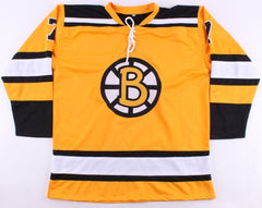 Phil Esposito Signed Bruins Jersey (JSA) First NHL player 100pts in a season