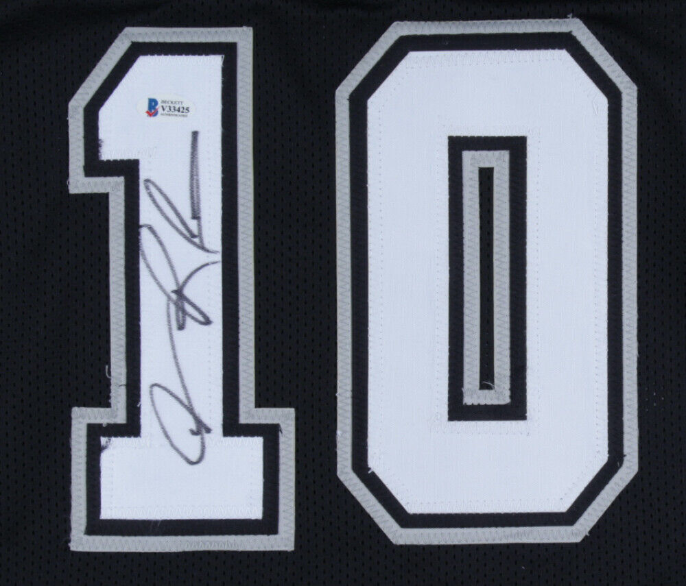 Dennis Rodman Signed San Antonio Spurs Jersey (Beckett COA) 5xNBA Champion