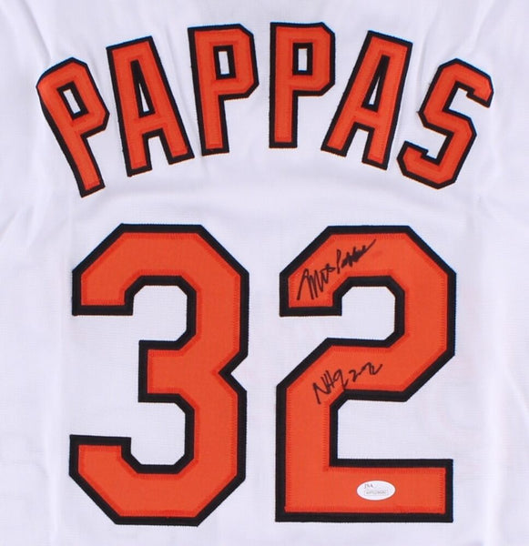 Milt Pappas Signed Orioles Gray Jersey 'NH 9-2-72' (JSA COA) Cubs, Red –