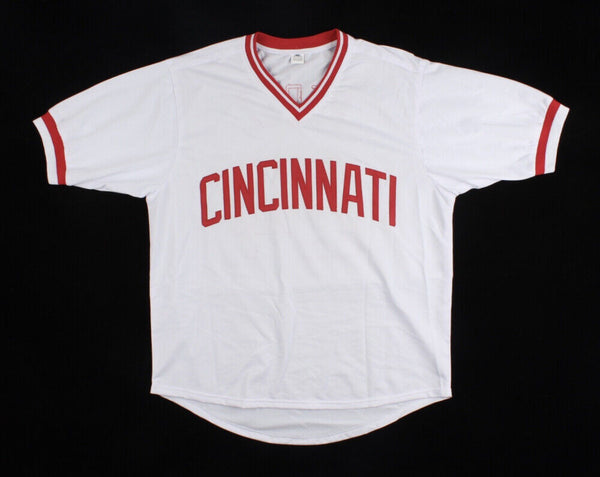 Tony Perez Signed Cincinnati Reds Jersey Insd HOF 2000 (JSA COA) Big R –