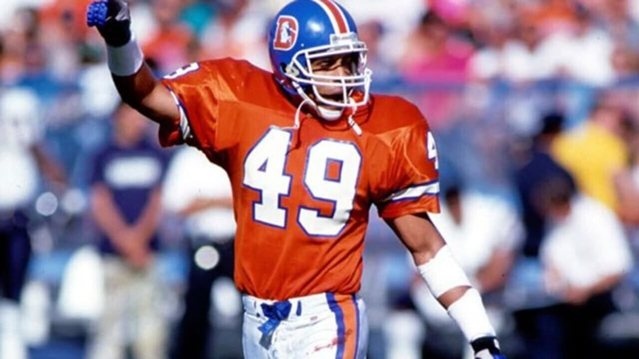 Dennis Smith Signed Denver Broncos White Home Jersey (JSA COA) 6xPro Bowl Safety