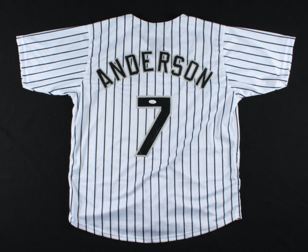 Tim Anderson Signed Chicago White Sox Jersey Superstar Southside JSA Auth