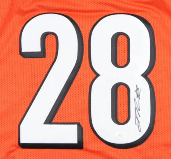 Joe Mixon Signed Cincinnati Bengals Jersey (JSA) 3x1,000 Yard Rusher R –