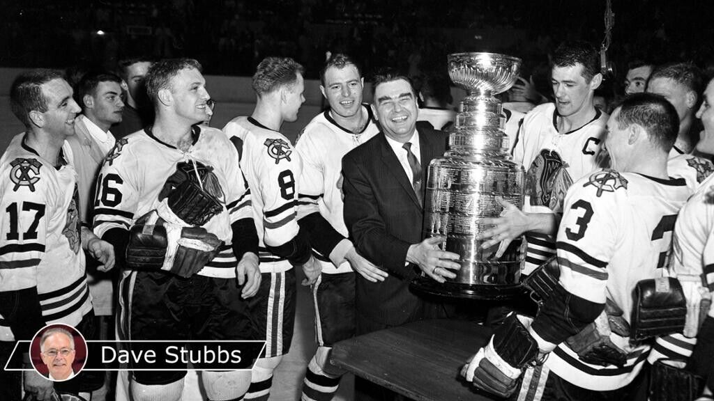 Bobby Hull Signed Blackhawks 16x20 Photo Inscribed "'61 Cup Champs" Beckett COA