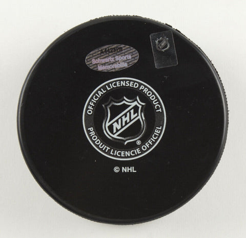 Darryl Sittler Signed Toronto Maple Leafs Logo Hockey Puck Inscribed "HHOF 1989"