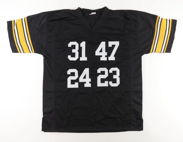 4xSuper Bowl Champs' Jersey Steeler-Signed Jersey Blount, Shell, Thom –