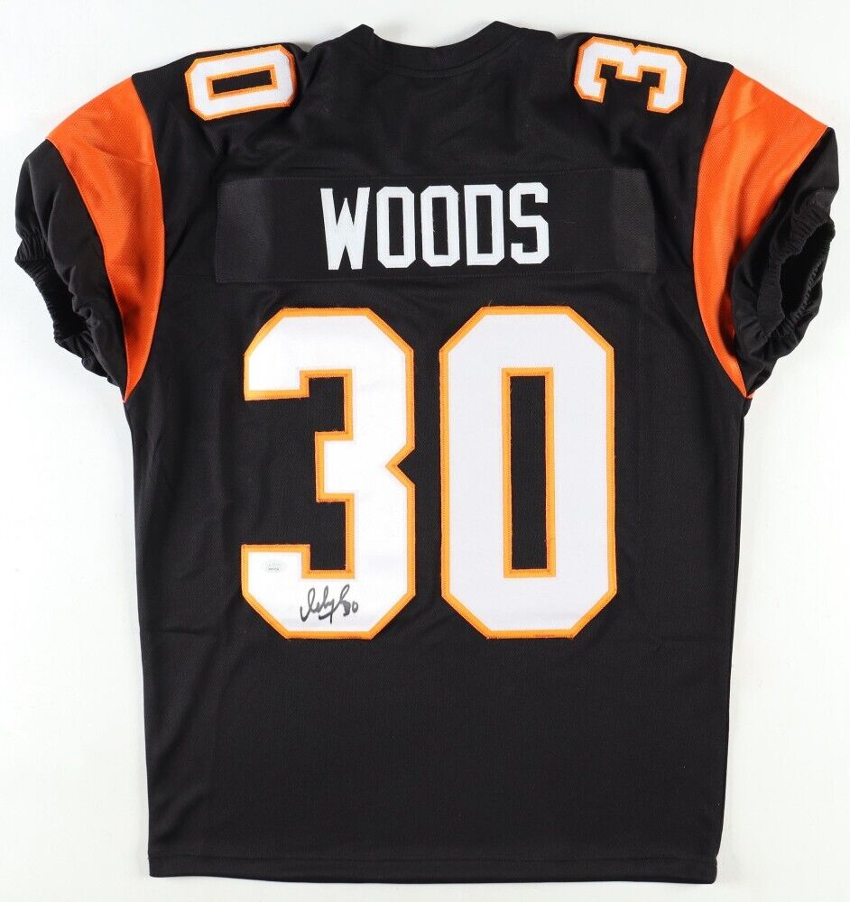Ickey Woods Signed Cincinnati Bengals Pro Cut Jersey (JSA) Super Bowl XXIII R.B.