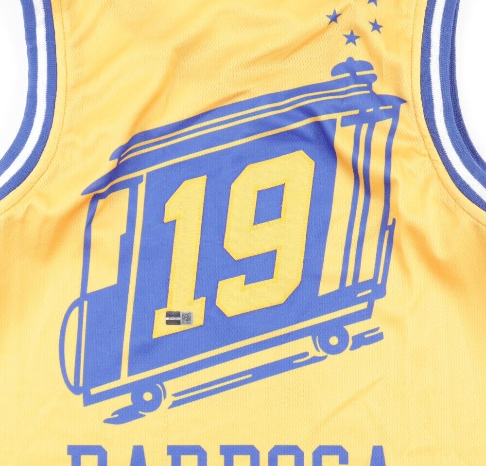 Leandro Barbosa Signed Golden State Warriors Jersey (Steiner) 2003 1st Round Pck