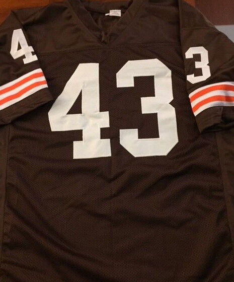 Mike Pruitt Signed Cleveland Browns Jersey (JSA COA) 2×Pro Bowl Full Back
