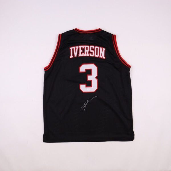 Allen Iverson Philadelphia 76ers Autographed Jersey COA-JSA – CDE