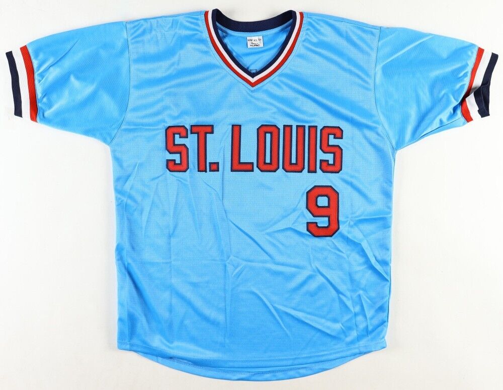 Terry Pendleton Signed St. Louis Cardinals Throwback Jersey (JSA COA) 1991 MVP