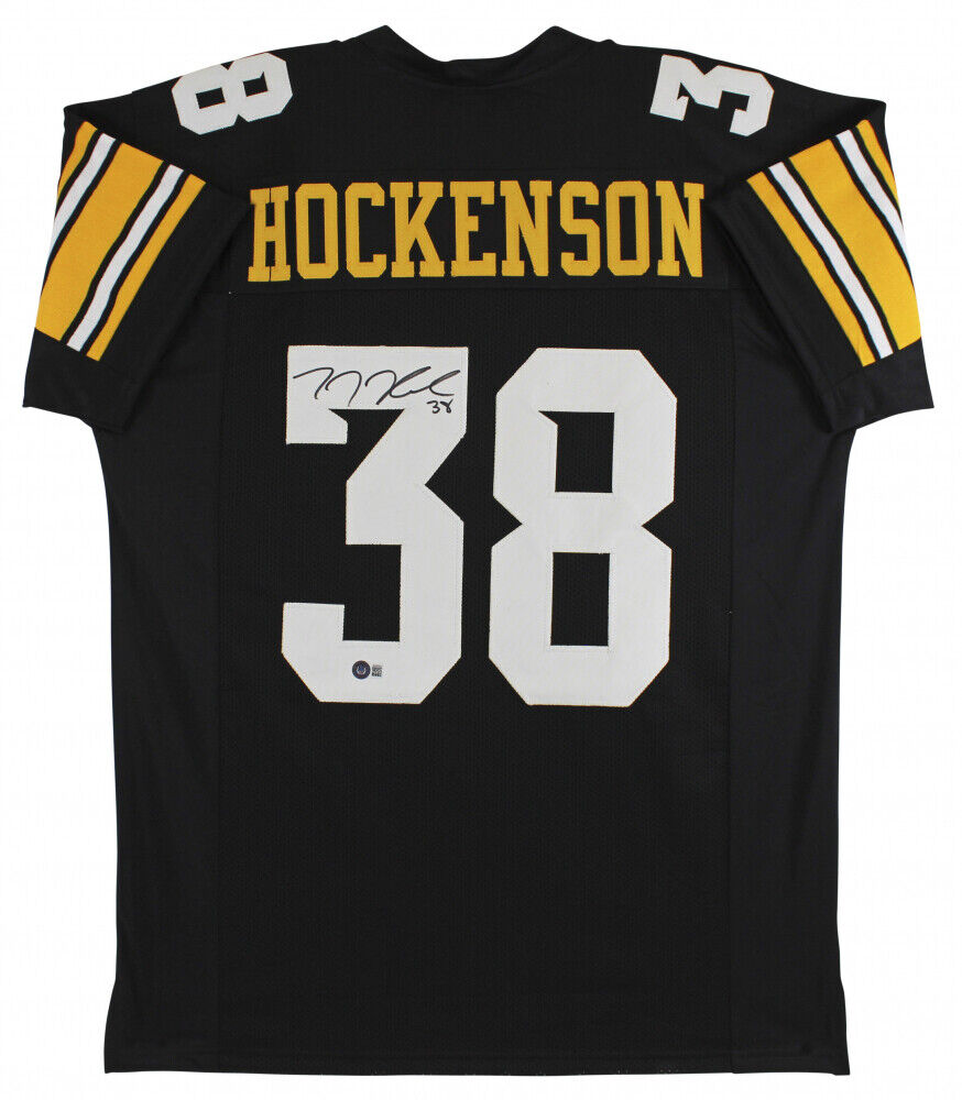 T.J. Hockenson Signed Iowa Hawkeyes Jersey (Beckett) Minnesota Viking Tight End
