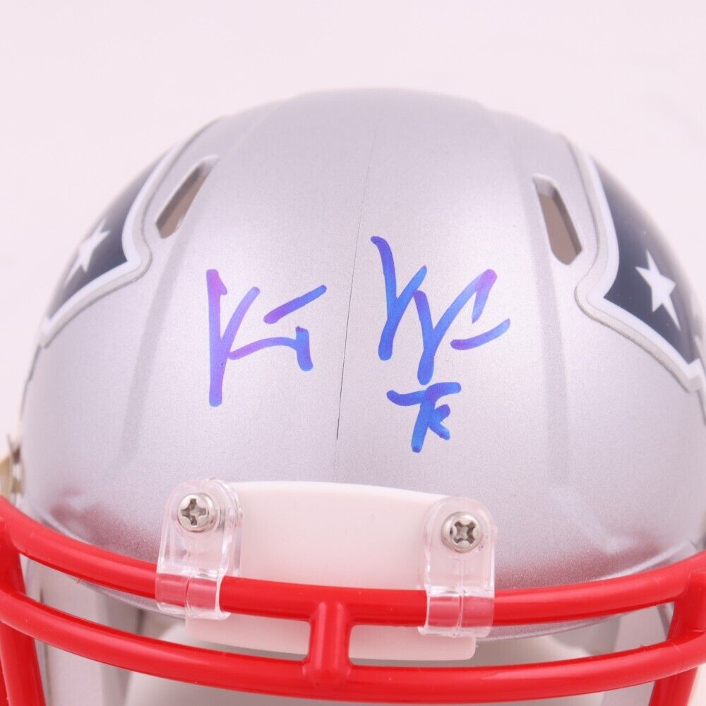 Vince Wilfork Signed New England Patriot Mini Helmet /JSA COA 2xSuper Bowl Champ