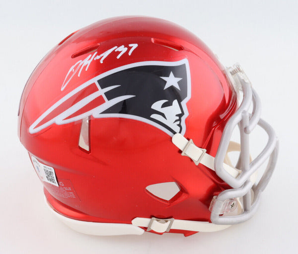 Damien Harris Signed New England Patriots Flash Mini Helmet Beckett Ho –  MVP Authentics