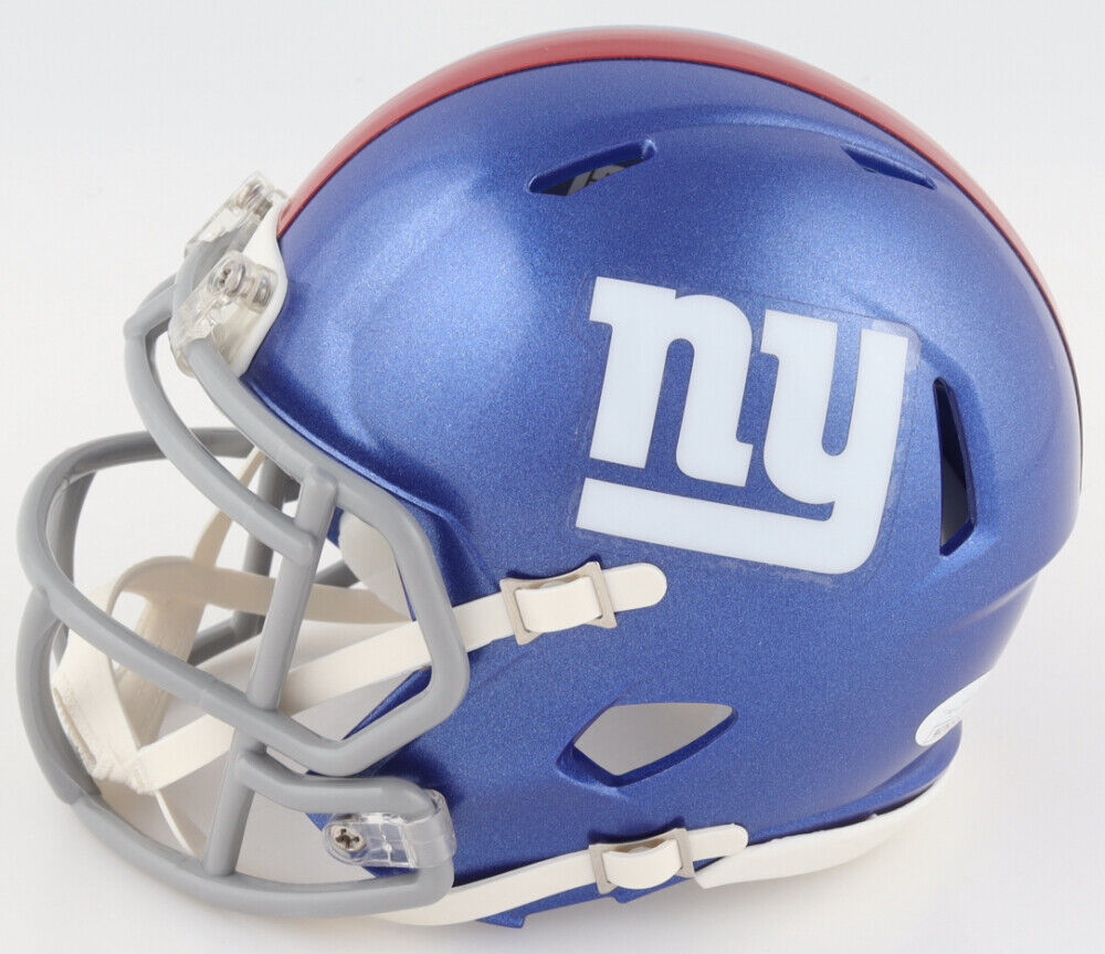 Ottis Anderson Signed New York Giants Mini Helmet Inscribed SB XXV MVP (JSA COA)