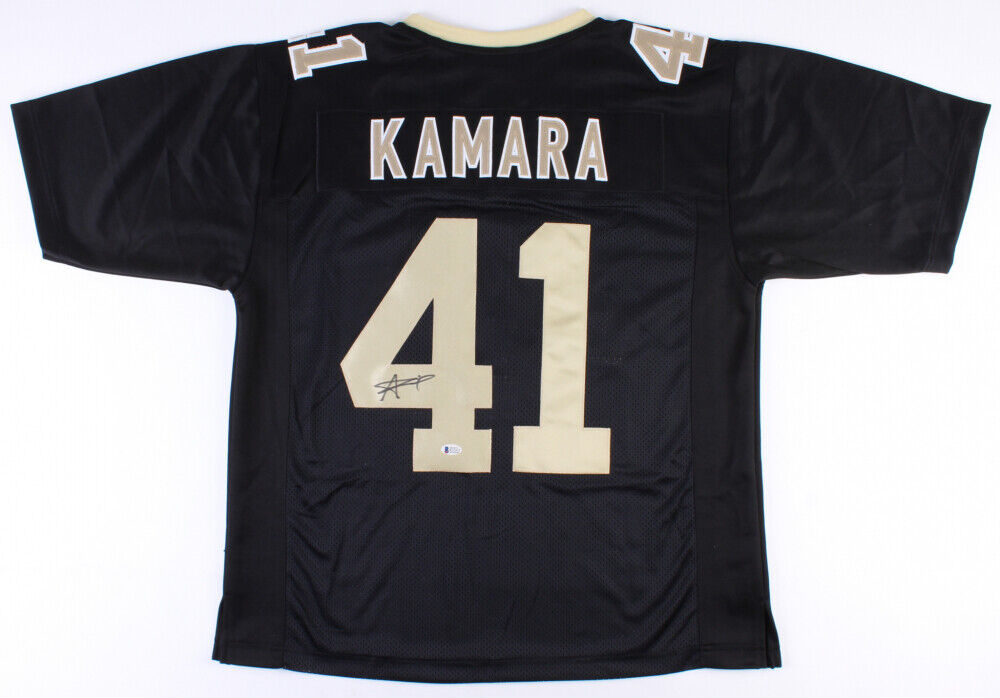 Alvin Kamara Signed New Orleans Saints Jersey /2xPro Bowi Running Back (Beckett)